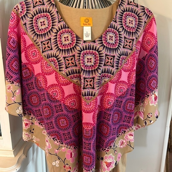 Adorable Ruby Rd scarf style top - Picture 1 of 4